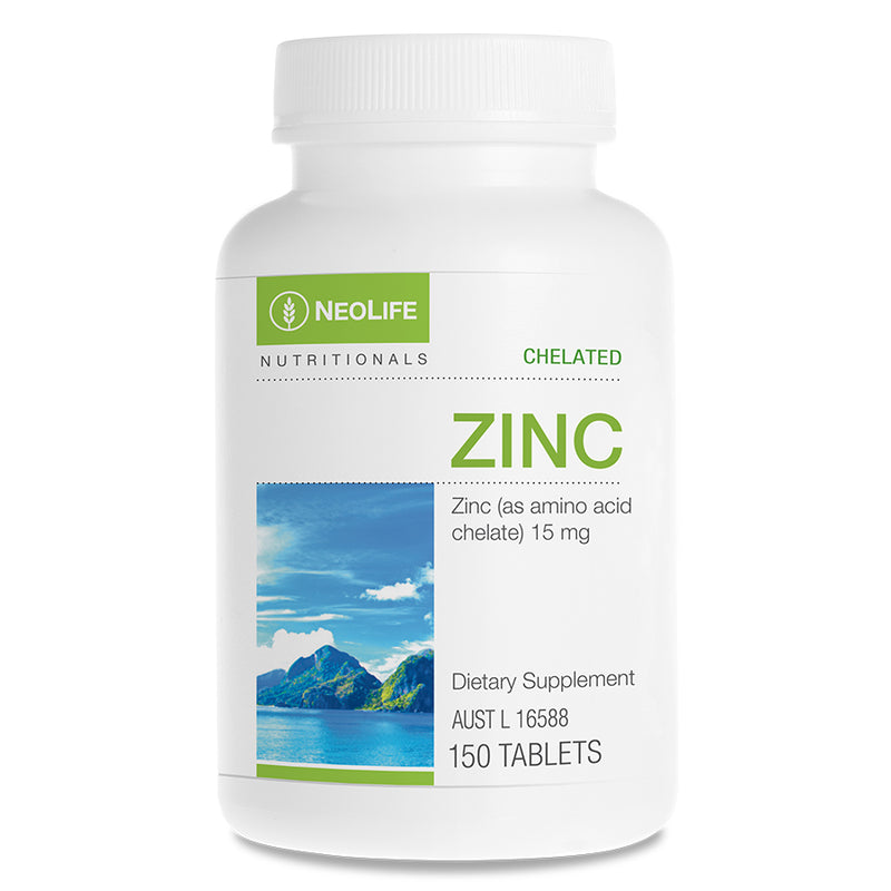 NeoLife Chelated Zinc - 150 Tablets