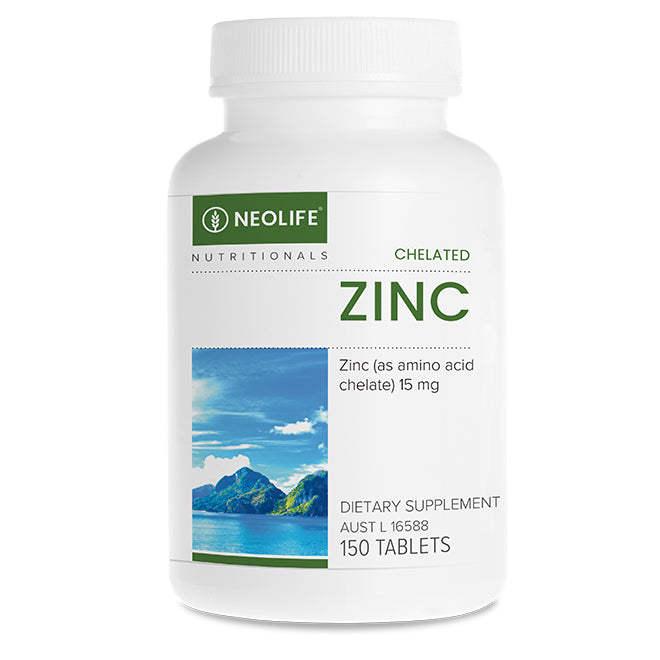 NeoLife Chelated Zinc - 150 Tablets